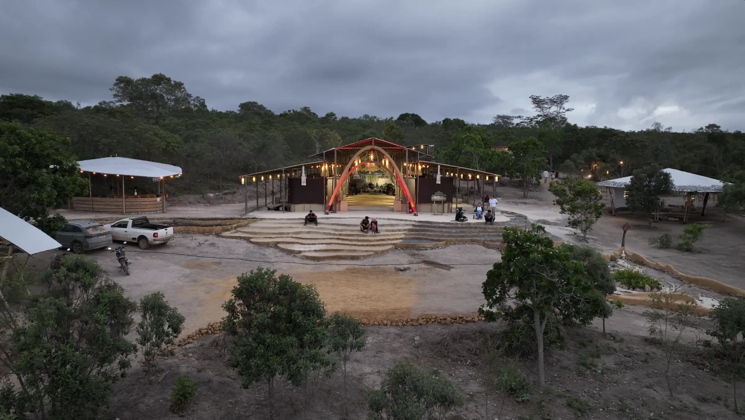 Templo de Arte Visionária na Chapada Diamantina