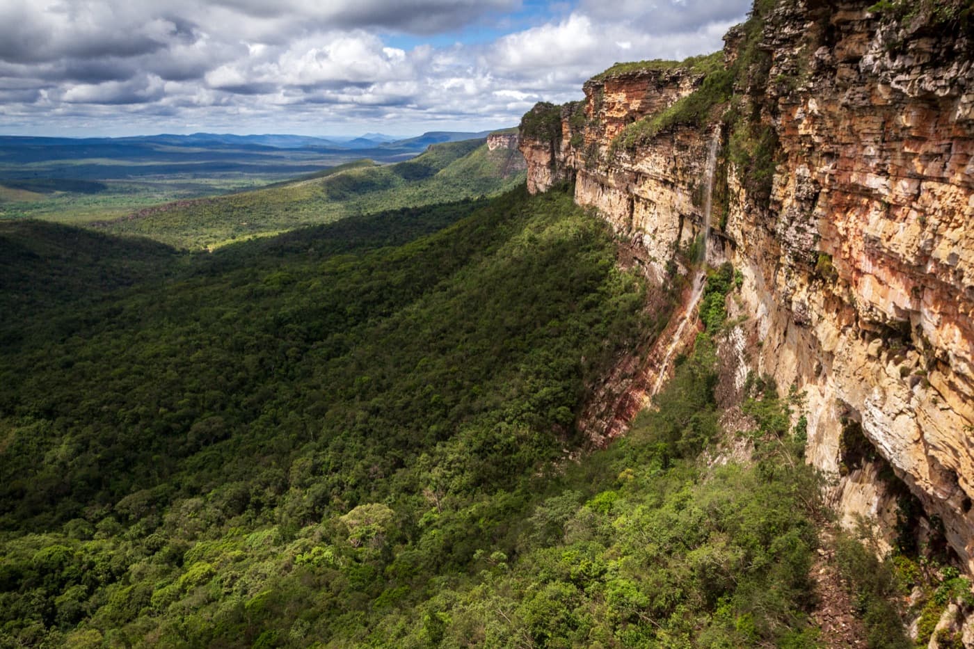 Cachoeira do Fundão na Chapada Diamantina, próxima ao Instituto Torus